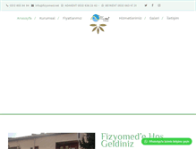 Tablet Screenshot of fizyomed.net