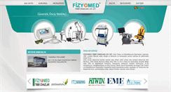 Desktop Screenshot of fizyomed.com.tr